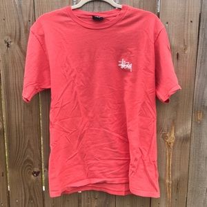 Pink Stussy T-Shirt